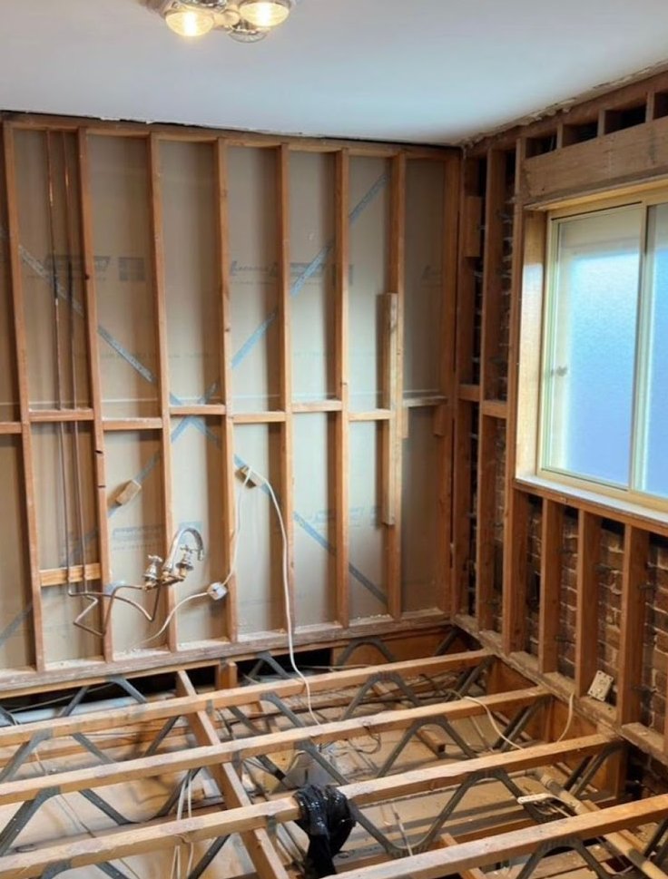 Ensuite & Spa Strip-Out — after