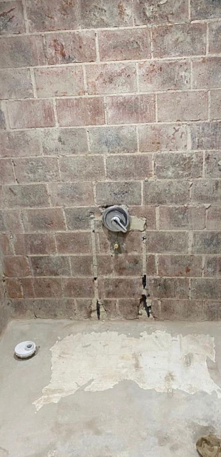 Bathroom Strip-Out — after