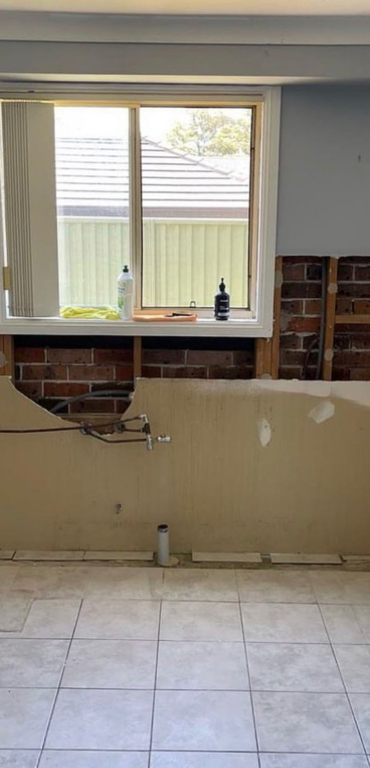 Kitchen Strip-Out — after